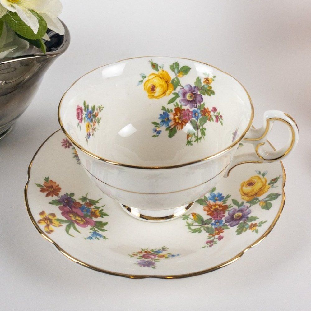 Rare Adderley Bone China Tea Cup made in England